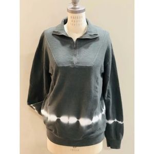 half zip Pullover Charcoal Grey By Mono B